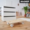 Wagner Moving Dolly 64-1141 – Heavy-Duty 550 lb Capacity, Formaldehyde-Free OBS Plate, and Solid Rubber Wheels - 3 of 4