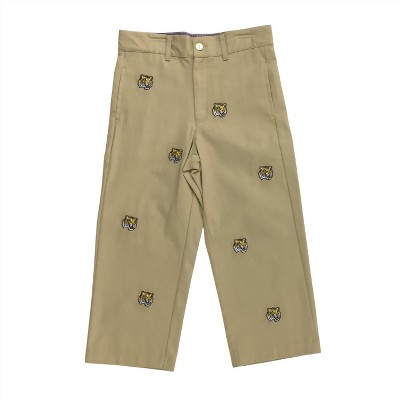 Boy's 's LSU Collegiate Hand Embroidered Pants - Vive La Fete
