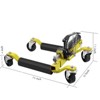 2PCS Car Wheel Dolly with Hydraulic Tire Jack, 1500LBS Capacity Trailer Dolly for Vehicle Positioning for Truck Rv Trailer - 2 of 4