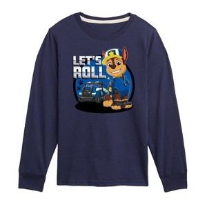 Boys' - Paw Patrol - Let's Roll Chase Long Sleeve Graphic T-Shirt - 1 of 4