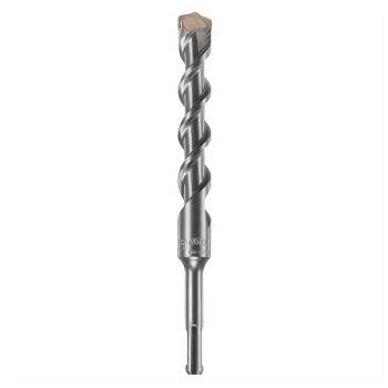 Bosch 0.75 Inches x 8 Inches SDS-Plus Bulldog Rotary Hammer Bit with Centric Tip, 2 Cutter Head, Wear Mark, and Optimized Flute Design