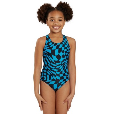 Sporti Checkmate Wide Strap One Piece Swimsuit (22-40)