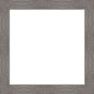 Amanti Art Pinstripe Plank Grey Framed Dry Erase Magnetic Board - 1 of 4