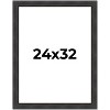 PosterPalooza | Traditional Black Picture Frame - UV Acrylic, Foam Board Backing, Hanging Hardware - 2 of 4