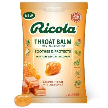 Ricola Pectin Throat Balm - Caramel - 3.5oz/34ct