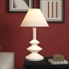 Hudson and Canal 28" Tall Triple Gourd Lamp with Fabric Shade - 4 of 4