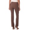Rekucci Women's All Season Knit Secret Figure Bootcut Pants – Pull-On Comfort with Tummy Control - Cocoa, 18 Tall - 3 of 4