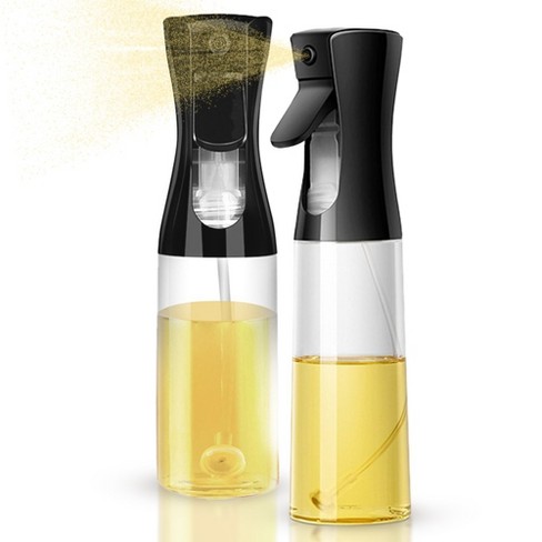 Cheer Collection Set Of 2 Multi-purpose Food Grade Oil Spray Bottle ...