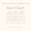 The Juniper Shop Babe Smile Toddler Flutter Sleeve Tee - image 3 of 3