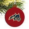 Stony Brook University Primary Logo Wood Christmas Tree Holiday Ornament - 4 of 4