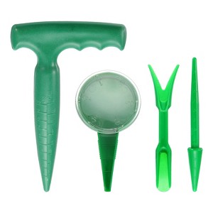 Unique Bargains Plastic Gardening Portable Reusable Garden Hand Tools Green 1 Pc - 1 of 4
