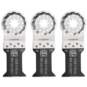 Fein Starlock 1-3/8 in. X 2 in. L Bi-Metal Saw Blade Set 3 pk - 1 of 4
