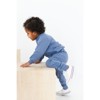 Organic Cotton Sweatsuit Set | Blue | Charlie Lou Baby - 4 of 4