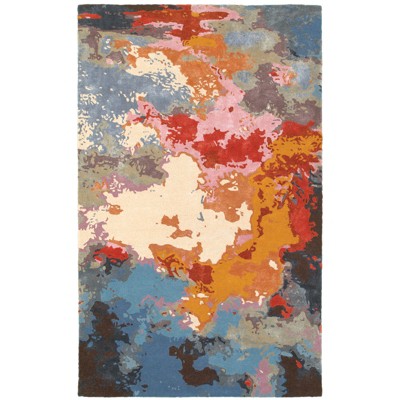 Oriental Weavers Galaxy 21908 Multi/ Pink Indoor Area Rug - 3'6" x 5'6"