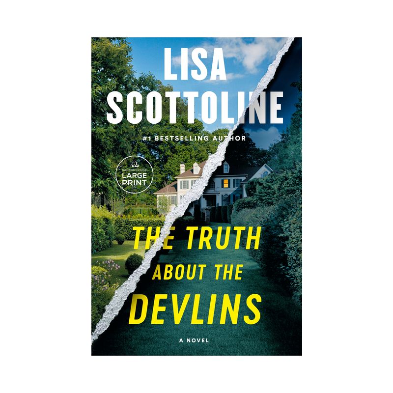 The Truth about the Devlins - Large Print by  Lisa Scottoline (Paperback), 1 of 2