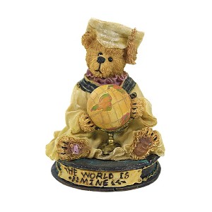 Enesco 4.0 Inch Victoria The Graduate- Girl Graduation Bearstone Animal Statues - 1 of 3