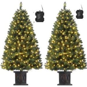 4.5ft Artificial Christmas Tree - 1 of 4