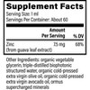 Global Healing Zinc, USDA Organic and Plant-Based Immune Support (2 Oz) - 2 of 3