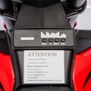 24V 200W Kids Ride On Motocross Motorcycle, Adjustable speed Electric Dirt Bike Toy with LED, Bluetooth, Music, Horn, Gift for Boys Girls - 2 of 4