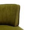 CAVINAS 360° Swivel Barrel Chair,Velvet Accent Armchair with Wrapped Back for Living Room,Bedroom,Waiting Room - 4 of 4