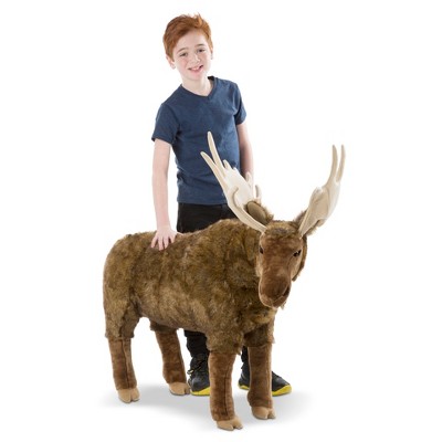 Melissa & Doug Moose Stuffed Animal Toy