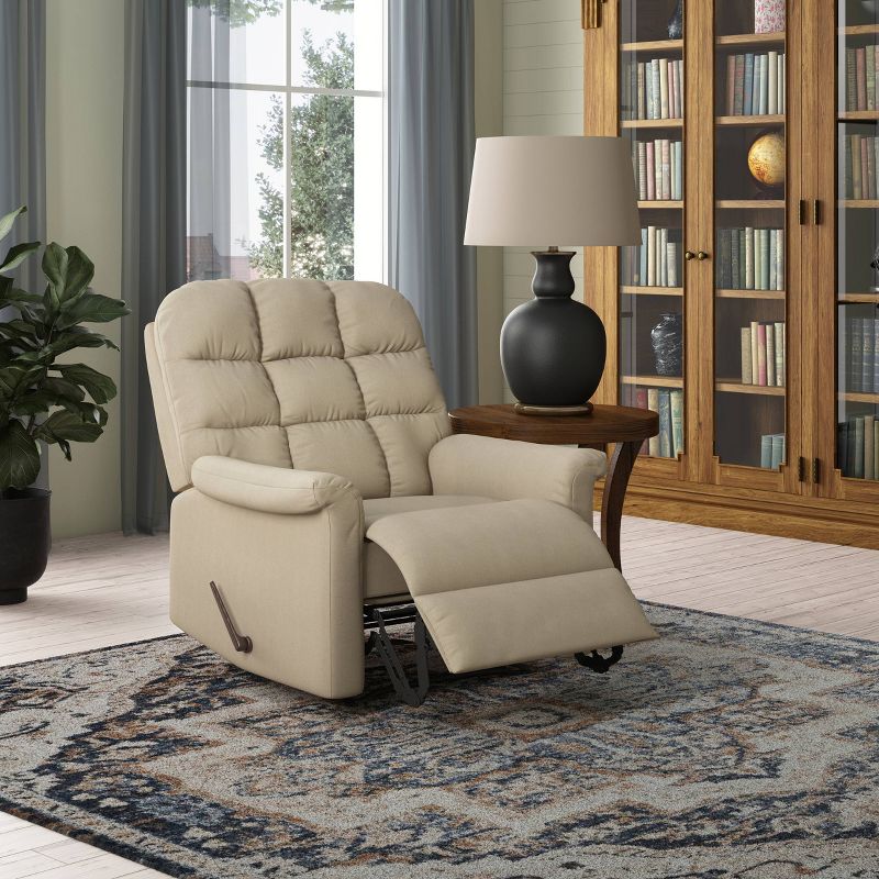 Cooper Extra Large Wall Hugger Reclining Chair Low Pile Velour - ProLounger, 5 of 9