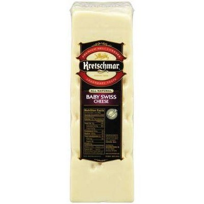 Kretschmar Baby Swiss Cheese - price per lb