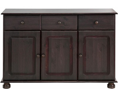 RealRooms Chester Sideboard with 3 Drawers and 2 Cabinets