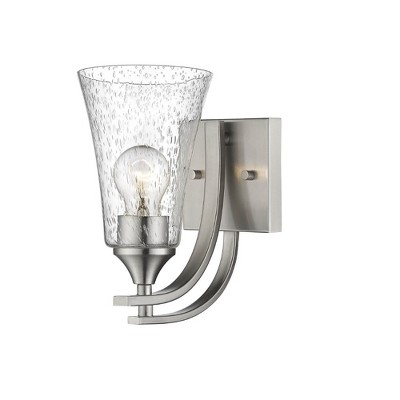 Millennium Lighting Natalie 1 - Light Vanity in  Satin Nickel