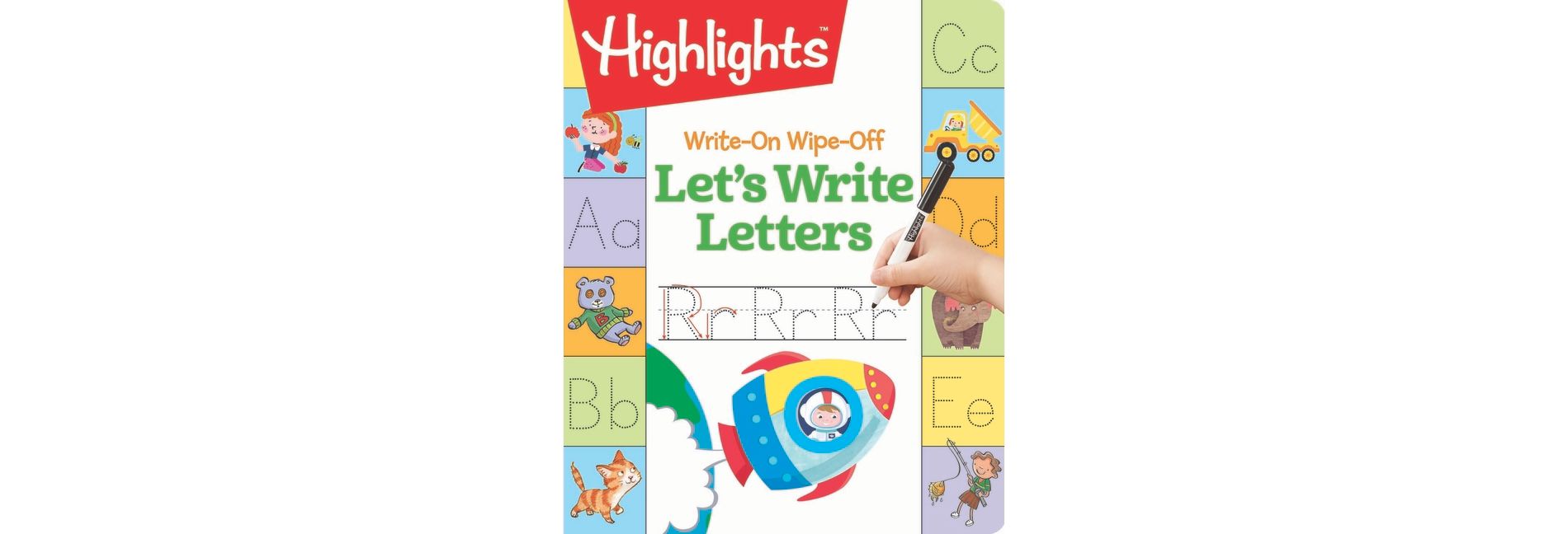 WriteOn Wipe Off Let's Write Letters - by Highlights
