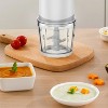 Acekool Electric Vegetable Chopper & Mini Food Processor 300W 4000 RPM Dual Speed with 4 Stainless Steel Blades - 4 of 4
