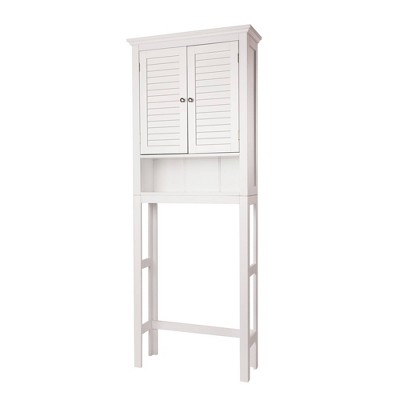 target white bathroom cabinet