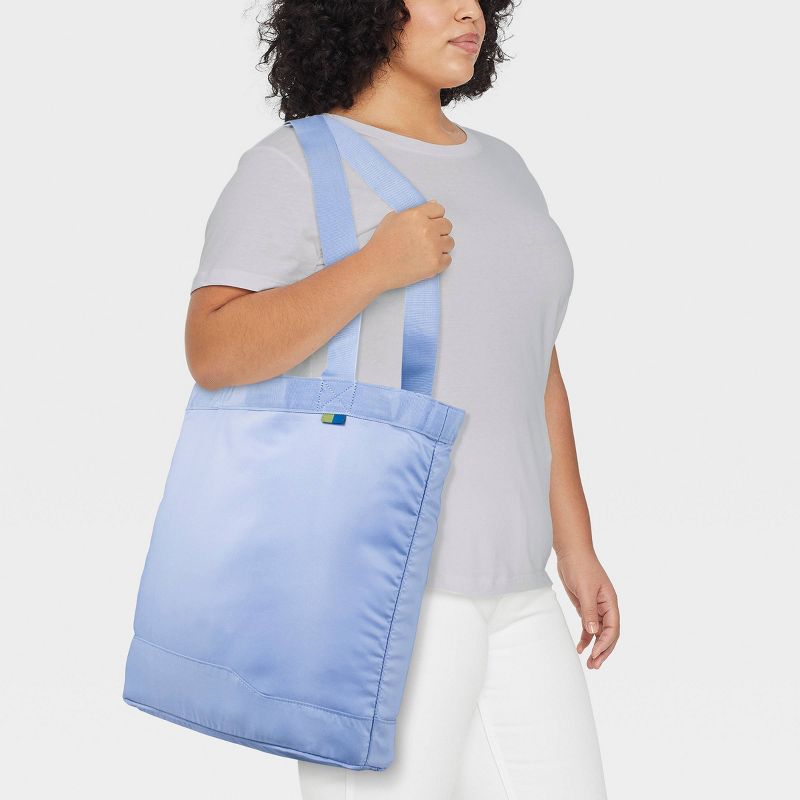 Packable Tote Blue - Open Story&#8482;, 3 of 7