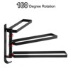 Unique Bargains Swivel Aluminum Alloy Wall Mounted Space Saving Towel Holders - 3 of 4