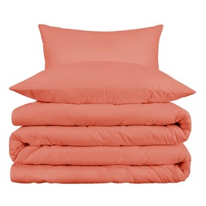 Cotton Blend 800 Thread Count Duvet Cover Set by Blue Nile Mills - 1 of 4