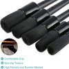 5PC Car Detailing Brush Kit Boar Hair Vehicle Auto Interior For Wheel Clean Sets - 4 of 4
