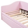 KTMBDW Daybed with Pop Up Trundle Bed, Twin Bed Frame, Sofa Day Bed with Strong Supports for Living Room, Bedroom, and Guest Room - 3 of 4