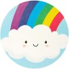 Blue Panda 1000 Piece Rainbow, Cloud, and Sunshine Sticker Roll for Kid's Birthday Party Favors Gift, 8 Smiley Face Designs, 1.5 In - 3 of 4
