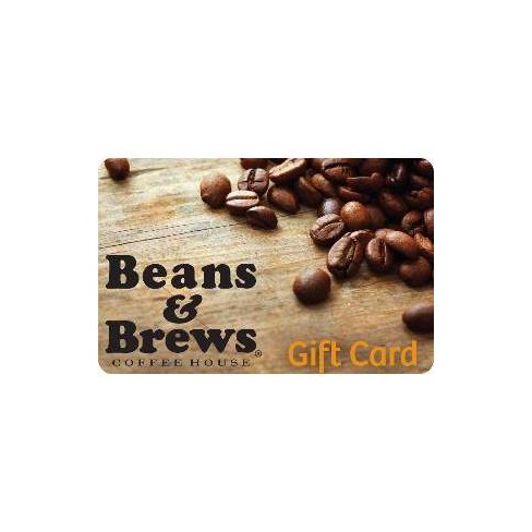 Beans Brew Coffee House Gift Card Email Delivery Target - beans top roblox