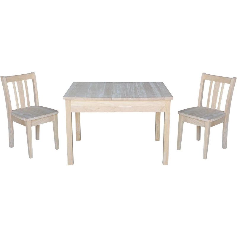 International Concepts Table With 2 San Remo Juvenile Chairs, 1 of 2