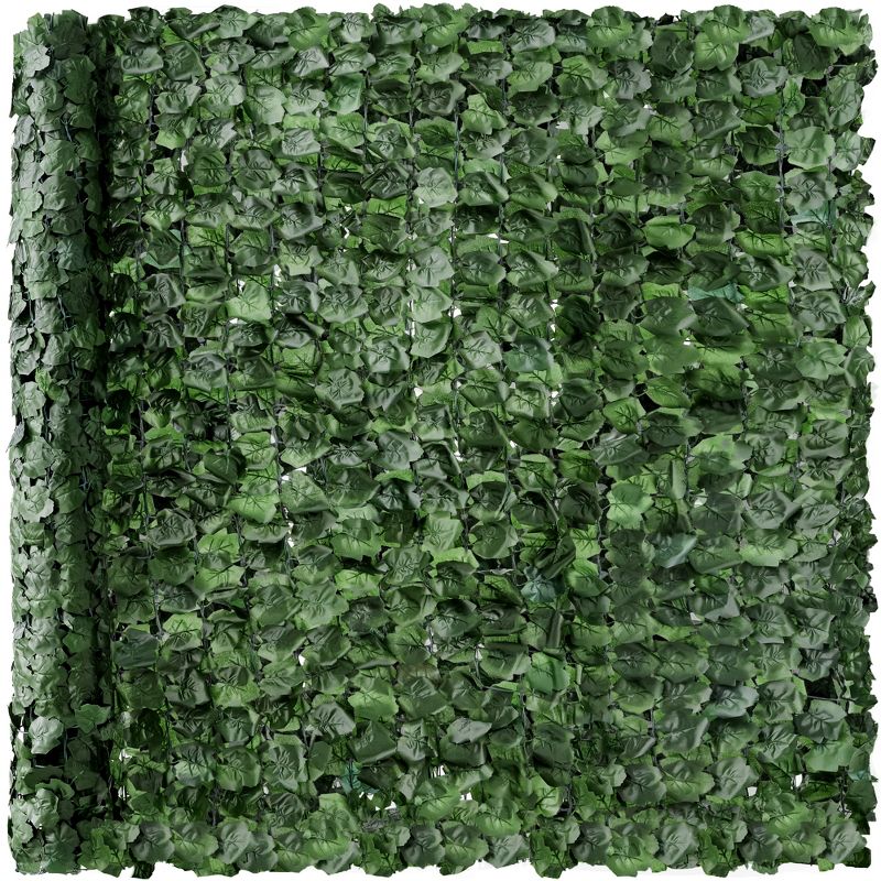 Best Choice Products Artificial Faux Ivy Hedge Privacy Fence Screen for Outdoor Decor, Garden, Yard, 1 of 11