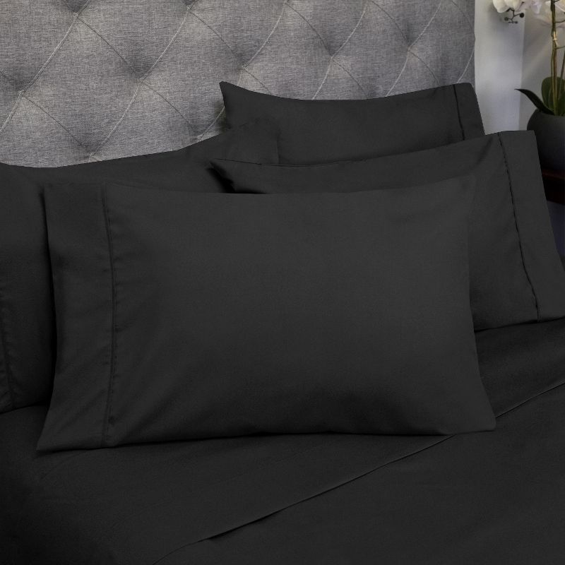 6 Piece Sheet Set, Deluxe Ultra Soft 1500 Series, Double Brushed Microfiber by Sweet Home Collection™, 2 of 5