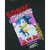 Seven Times Six Sonic The Hedgehog T-Shirt Men's No Time For Games Graphic Print Tee - 4 of 4