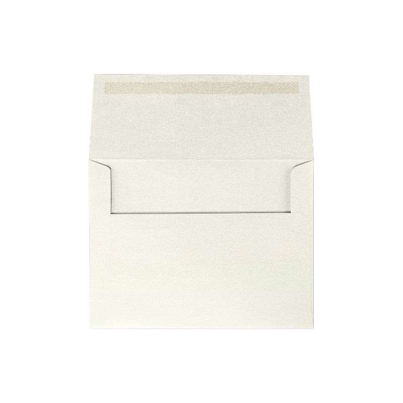 LUX A6 Invitation Envelopes 4 3/4 x 6 1/2 50/Box Quartz Metallic 5375-08-50, 2 of 3