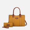 MKF Collection Davina Vegan Leather Women’s Tote Bag with wallet by Mia K - 2 of 4