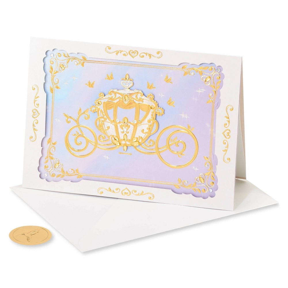 Photos - Envelope / Postcard Princess Carriage Card - PAPYRUS