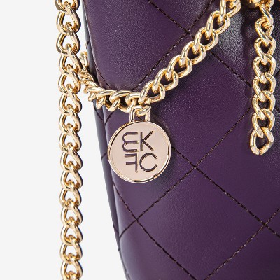 MKF Collection Damaris Vegan Leather Women’s mini–Shoulder Bag Mia K - Purple — фото 7