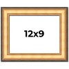 PosterPalooza | Photo Size Traditional Gold Picture Frame - UV Acrylic, Foam Board Backing, Hanging Hardware - 2 of 4