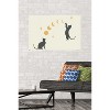 Trends International Episodic Drawing - Cat And Moon 1 Unframed Wall Poster Prints - 2 of 4
