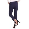Rekucci Women’s EcoCosy Comfort Straight Leg Chino Pants with Pockets – Sustainable Soft Stretch Workwear - 3 of 4